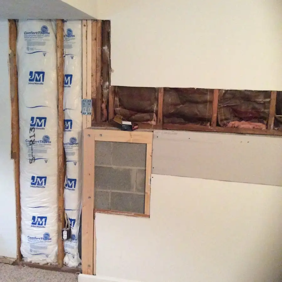 Wall insulation replacement during Odor Removal & Deodorization in Eastmont